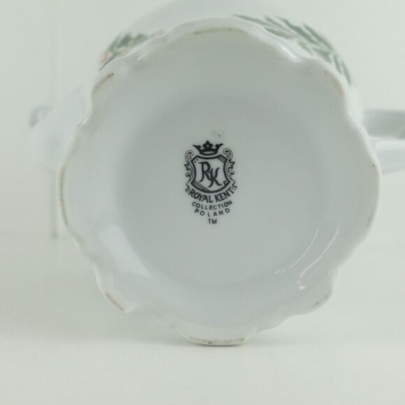 Royal Kent Holiday Holly Coffee Pot & Lid Poland - Picture 2 of 13